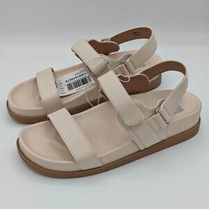 dv by Dolce Vita “Argyle” Style & Comfort Adjustable Strap Sandal (Cream)